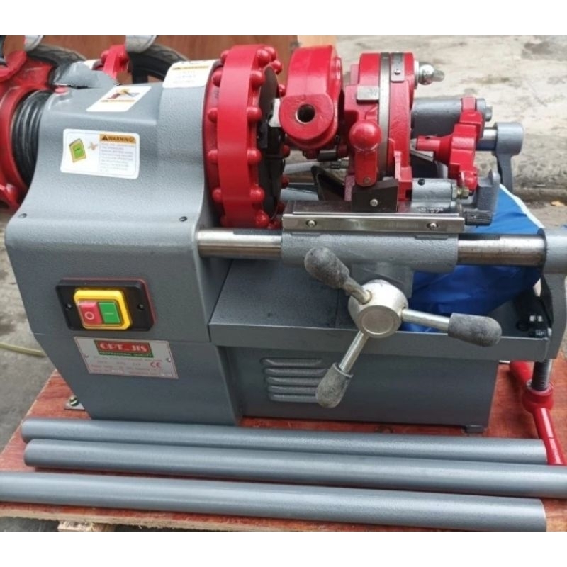 Mesin Senai Manual 1/2" - 2" 2tombol Manual - Pipa + Baut