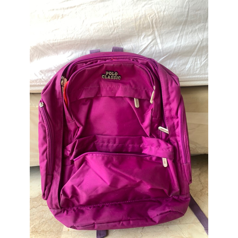 polo classic tas anak ungu