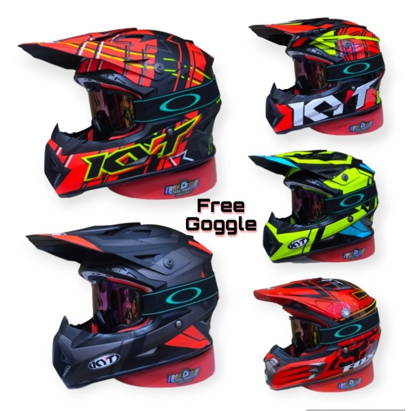 HELM CROSS Free Kacamata GOGGLE / AGV / KYT /  INK Original 100%