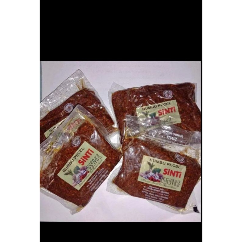 

bumbu pecel sinti per 4pcs