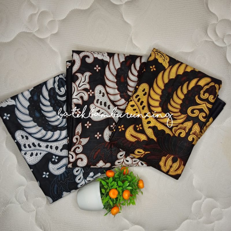 Rm kain batik printing dan embos murah warna silver dan krem kain bahan baju dan kebaya