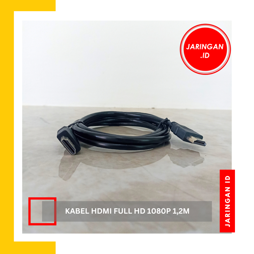 KABEL HDMI HITAM SUPPORT 4K