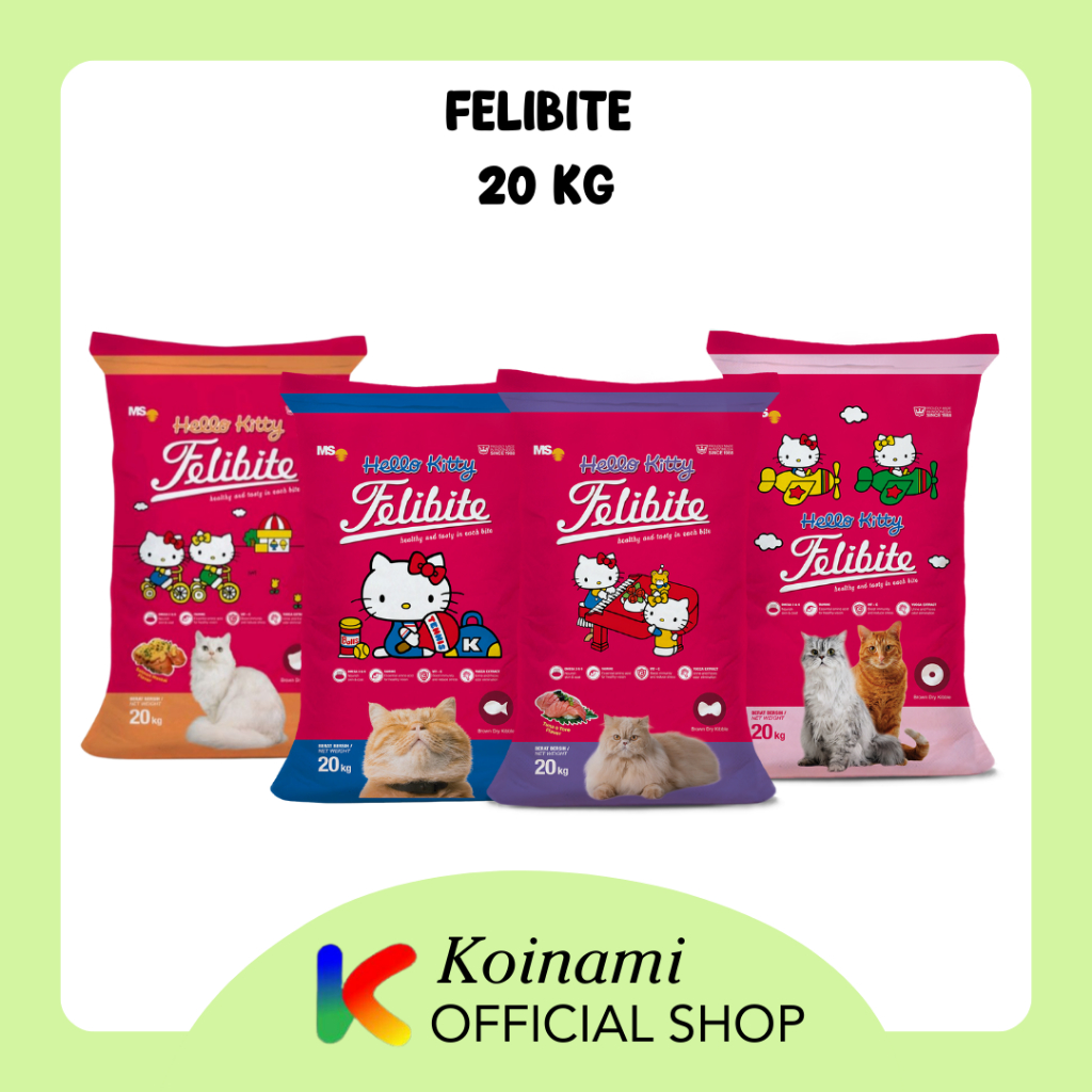 Felibite Cat Food 20 kg / Makanan Kucing / Cat Food