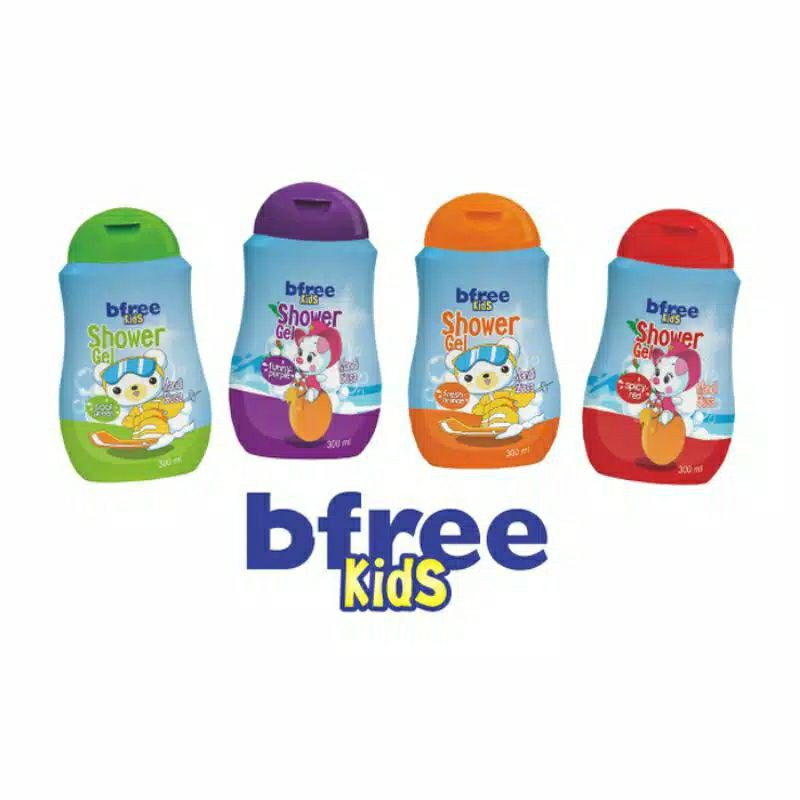 BFREE Kids Shower Gel 300ml | Sabun Mandi Anak