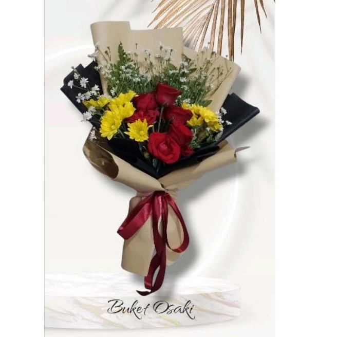 bunga frash/buket bunga asli/buket bunga asli semarang