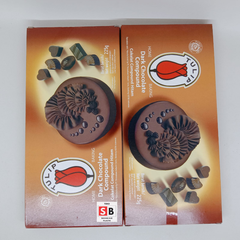 

TULIP CHOCOLATE COUMPUND 225GR/COKLAT BATANG TULIP 225GR