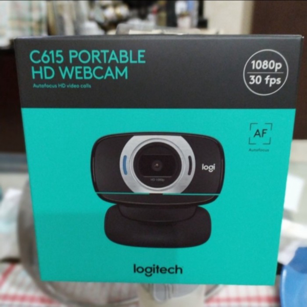 Dijual Logitech Webcam C615 HD C615HD 1080p Autofocus Webcam Zoom Laptop Diskon