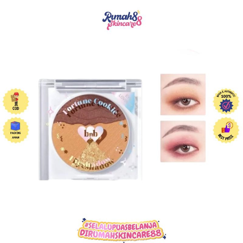 BNB barenbliss Fortune Cookie Eyeshadow Kosmetik Korea Eyes Pallete Make Up Natural Pigmented Tahan Lama