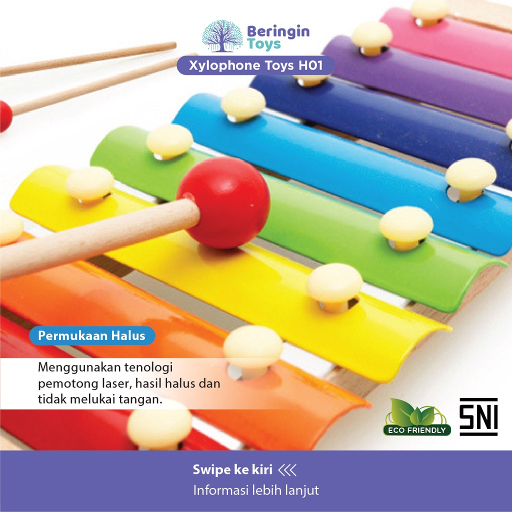 Xylophone Toys / Xylophone Kayu / Mainan Kayu / Mainan Musik Anak / Mainan Edukasi