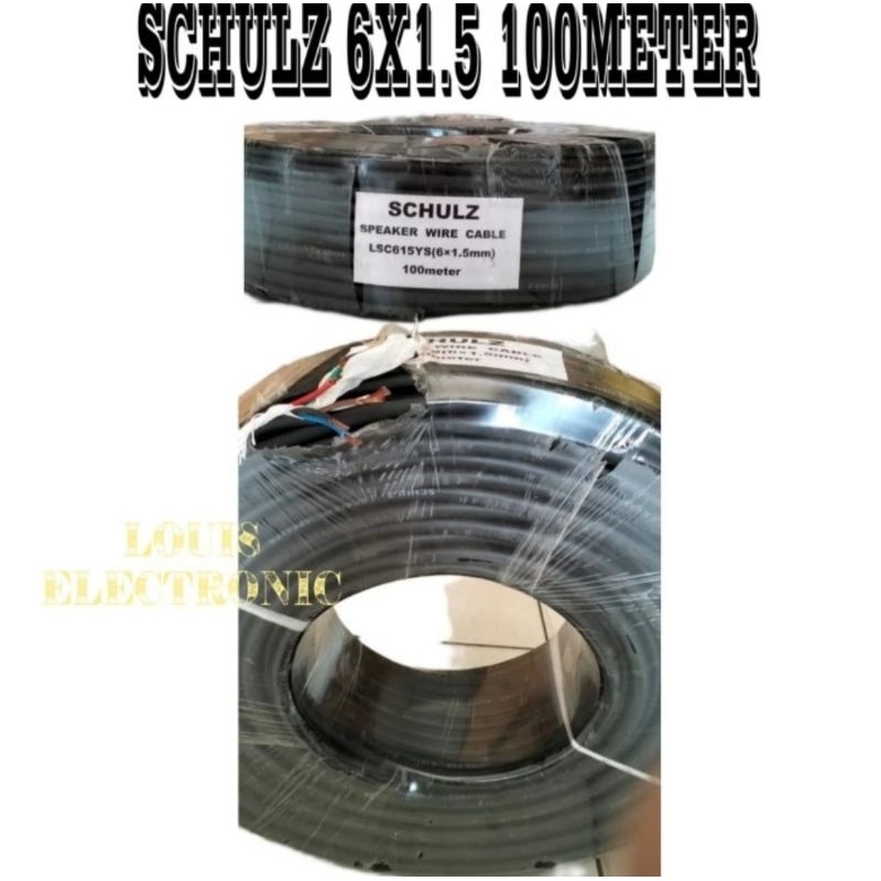 Kabel Speaker isi 6 6x1.5 mm SCHULZ ORIGINAL 6x1.5mm ( 50 Meter )