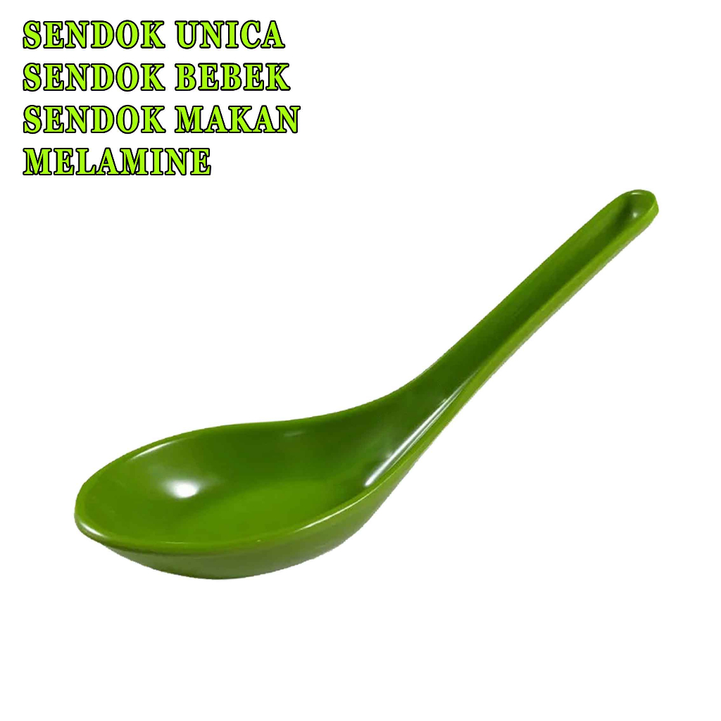 Sendok Bebek* Unica* Sendok Makan Melamine* Sendok Bubur M501