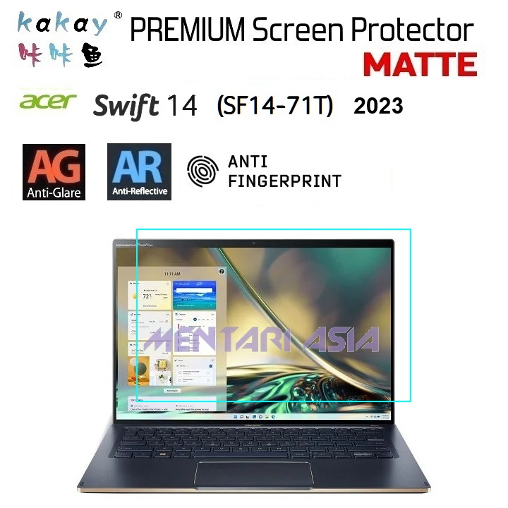 Screen Protector ACER Swift 14 SF14-71 2023 - KAKAY Premium MATTE