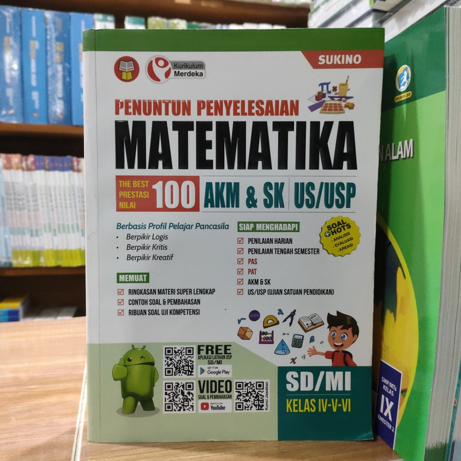 Penuntun Penyelesaian Matematika SD/MI Kelas 4-5-6 - SUKINO
