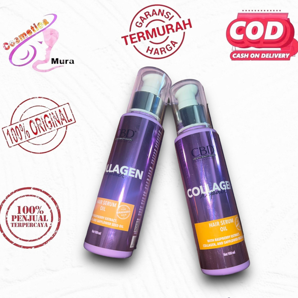 [ hair serum ] Cbd Collagen Booster Hair Serum Oil 100ml