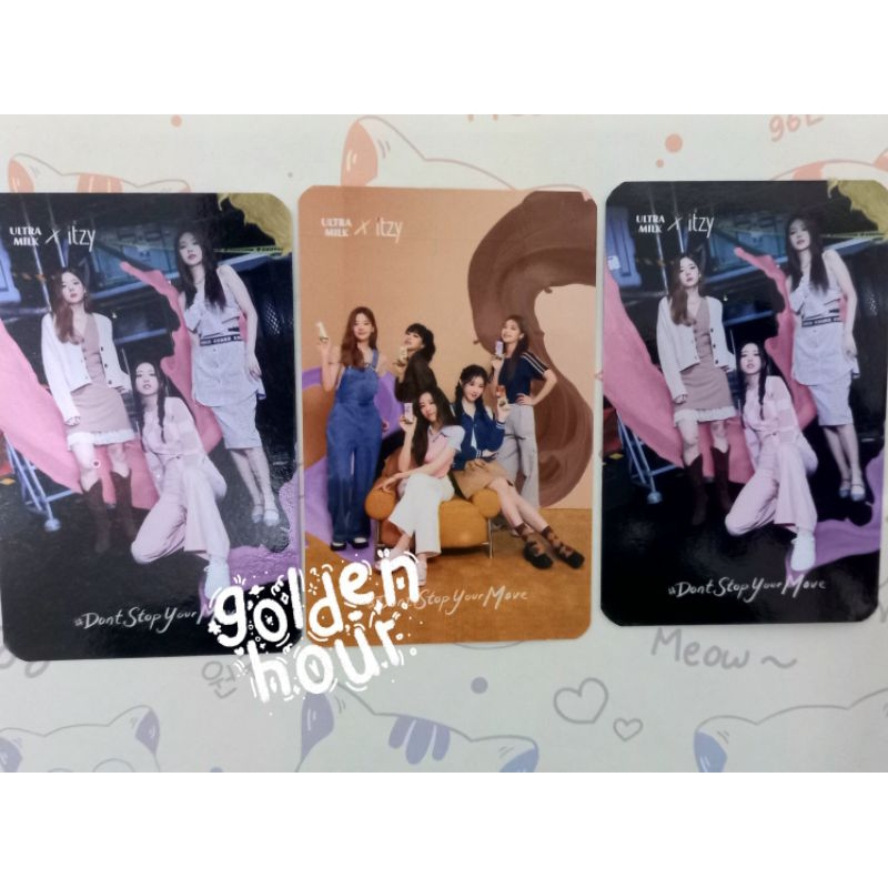 [Official] Photocard Itzy Ultramilk