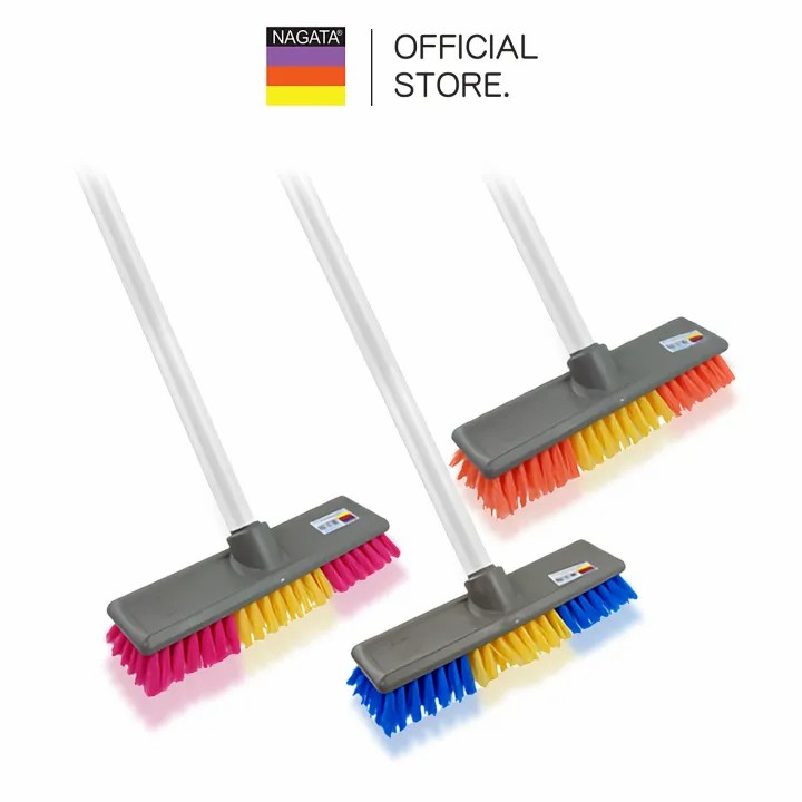 Sikat Dorong Nagata 833 Sikat Lantai Gagang Sikat Wc Gagang Panjang Sikat Wc Gagang panjang