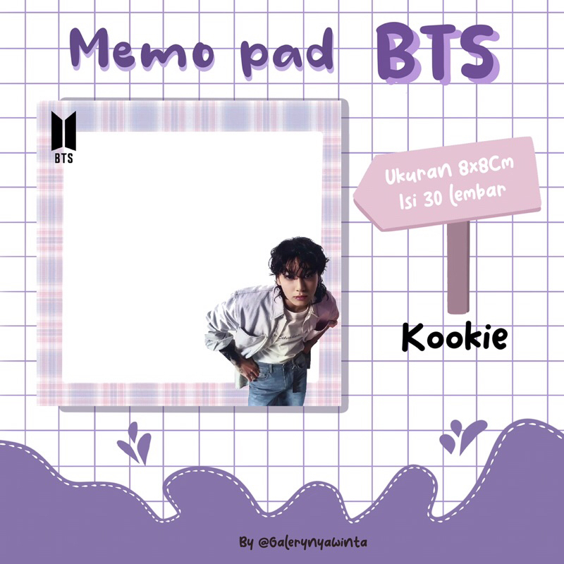 

Memo Pad BTS