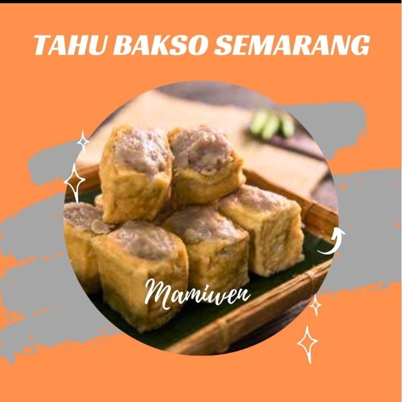 

Tahu Bakso siomay Semarang frozen food beku halal kemasan isi 5 pcs