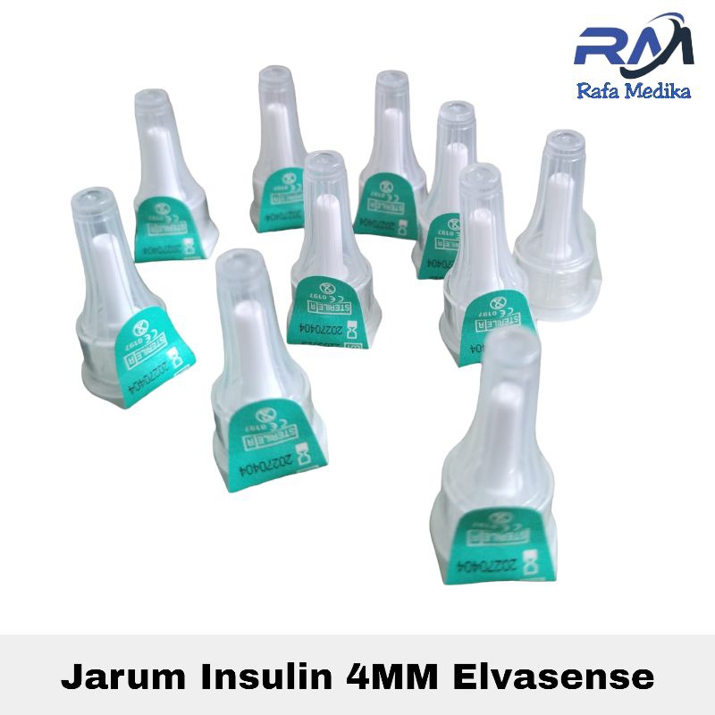 Jarum Insulin Elvasense 4MM 1Pcs   Jarum Insulin  Needle Pen Insulin Ecer