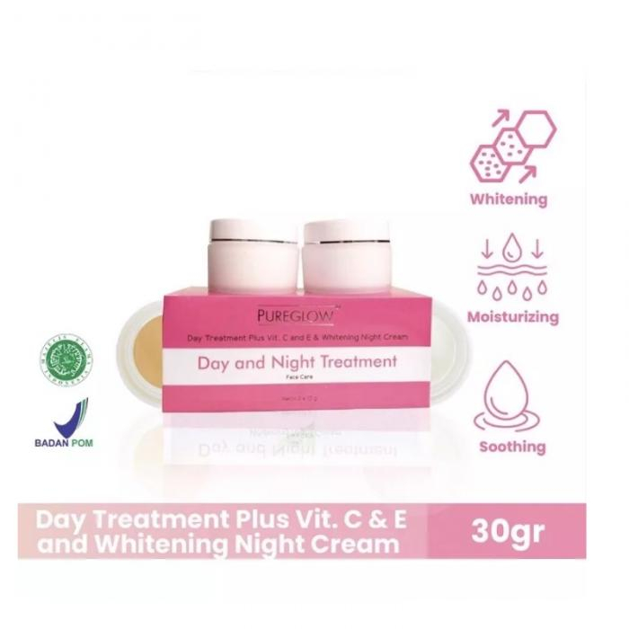 GROSIR - PUREGLOW - DAY TREATMENT VIT.E TTO AND NIGHT CREAM WITH RETINOL