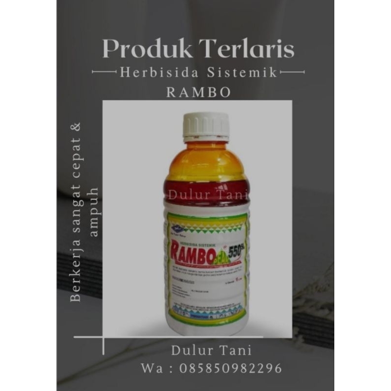 HERBISIDA RAMBO PEAK 550SL 1L