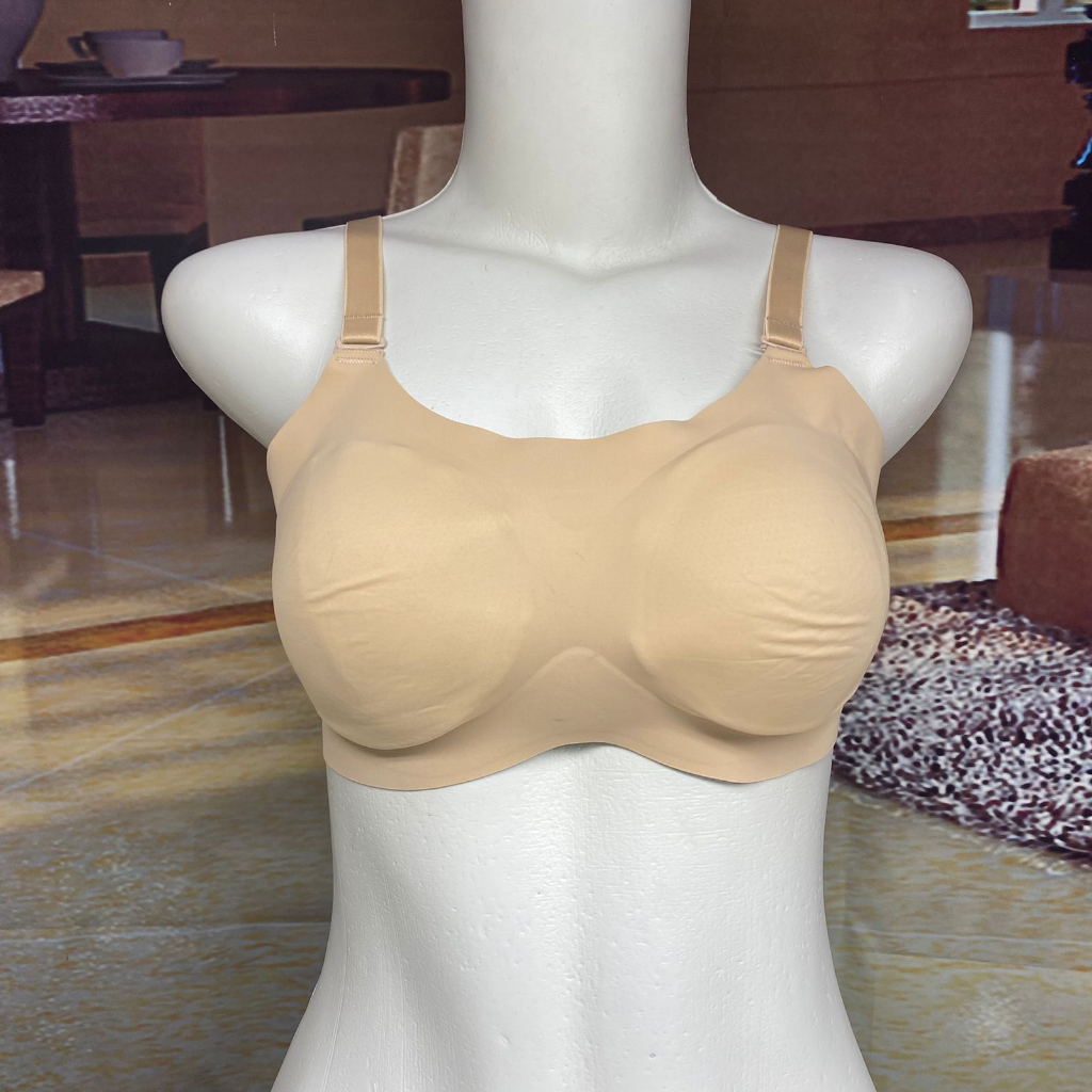 Bra / Bh Wanita import 112-1  Busa Tipis Tanpa Busa Tidak Ada Kawat, kain lembut