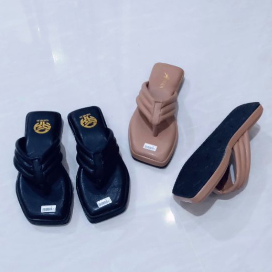 Terbaru | Platform Sandal Wanita Jepit Super Empuk