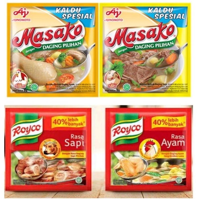 

Royco / Masako 1 renceng isi 10 pcs