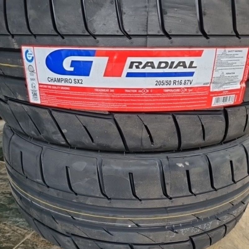 Ban gt radial 205/50R16 champiro SX2 semi slick