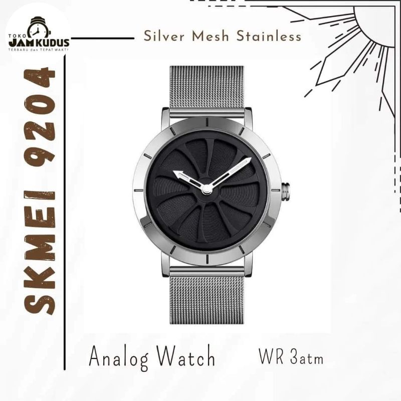 JAM TANGAN PRIA ANALOG SKMEI 9204 ORIGINAL