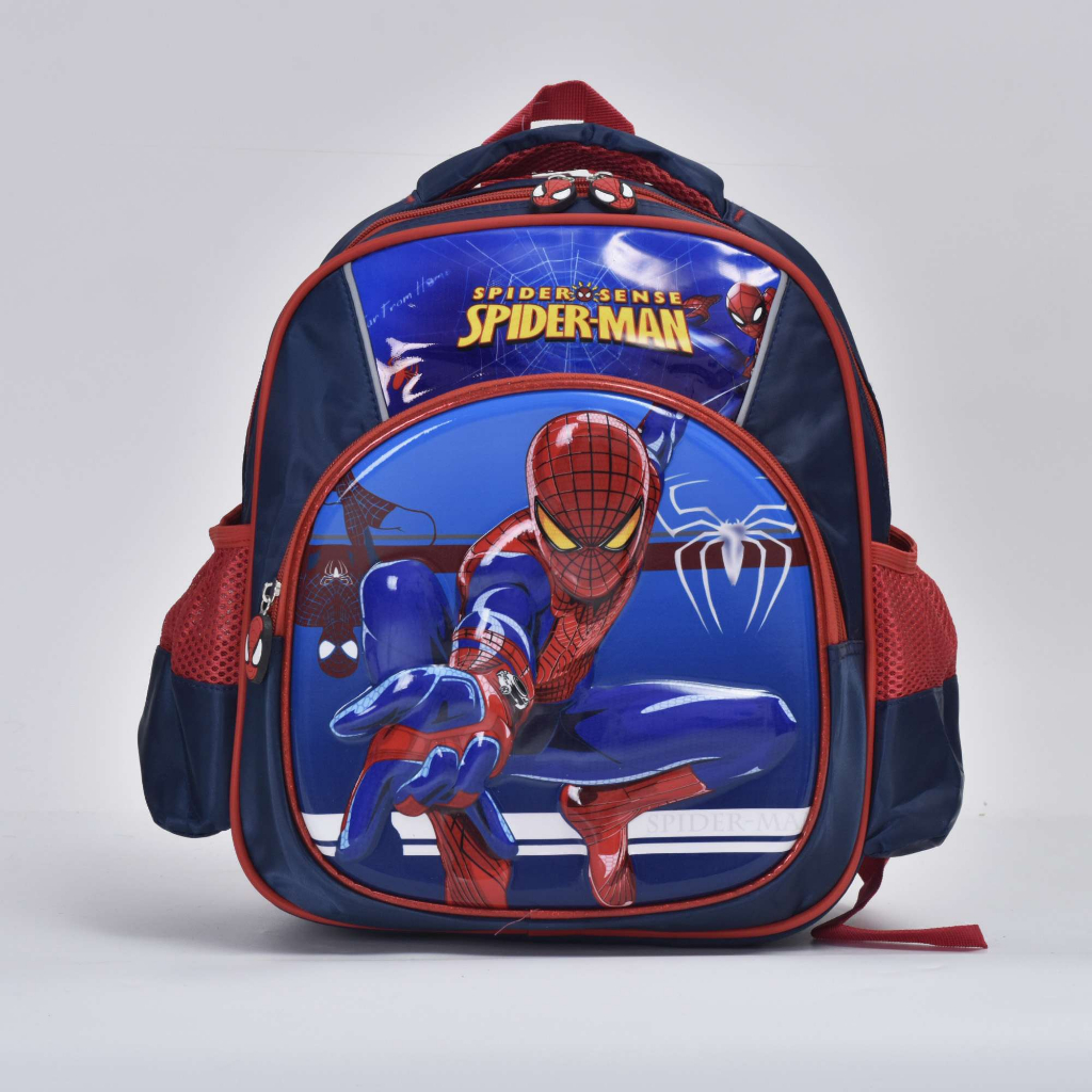 Tas ransel Karakter Anak TK SD Perempuan dan Laki-laki import Motif Timbul Kuda Poni Avenger Spiderman Ironman Captain 40502