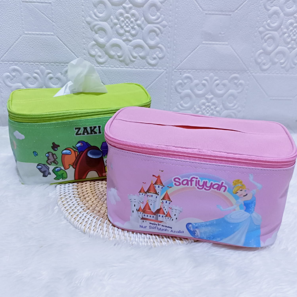 

Tempat Tissue Reguler/Hampers/Souvenir Ulang Tahun/Aqiqahan/Tasyukuran/goodie bag/khitanan