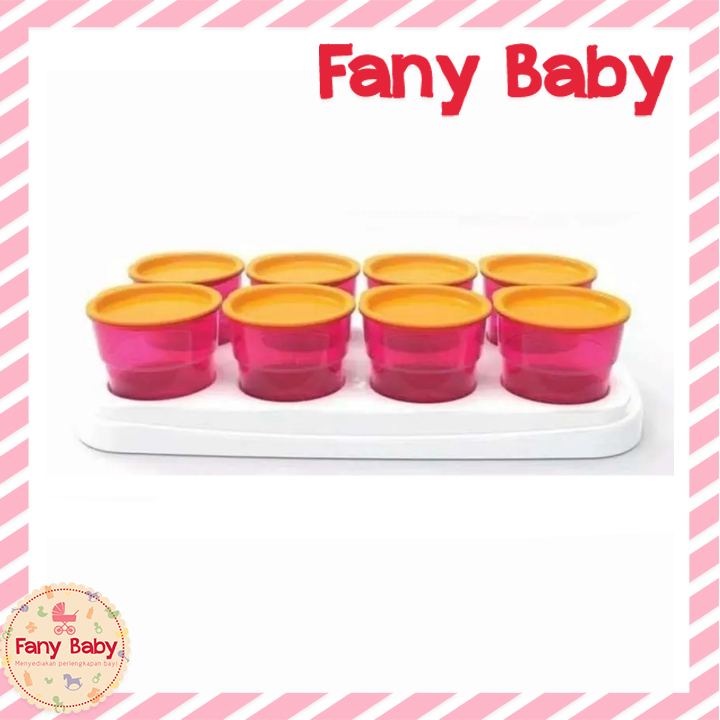 BABY SAFE MULTI USE CONTAINER 8 CUP 70ML / AP011