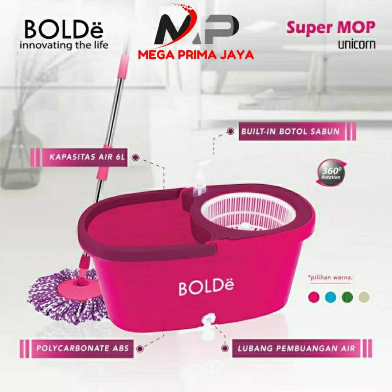 Super Mop Bolde Unicorn | Bolde Super Mop Unicorn | Super Mop Bolde Original | Super Mop Alat Pel | 