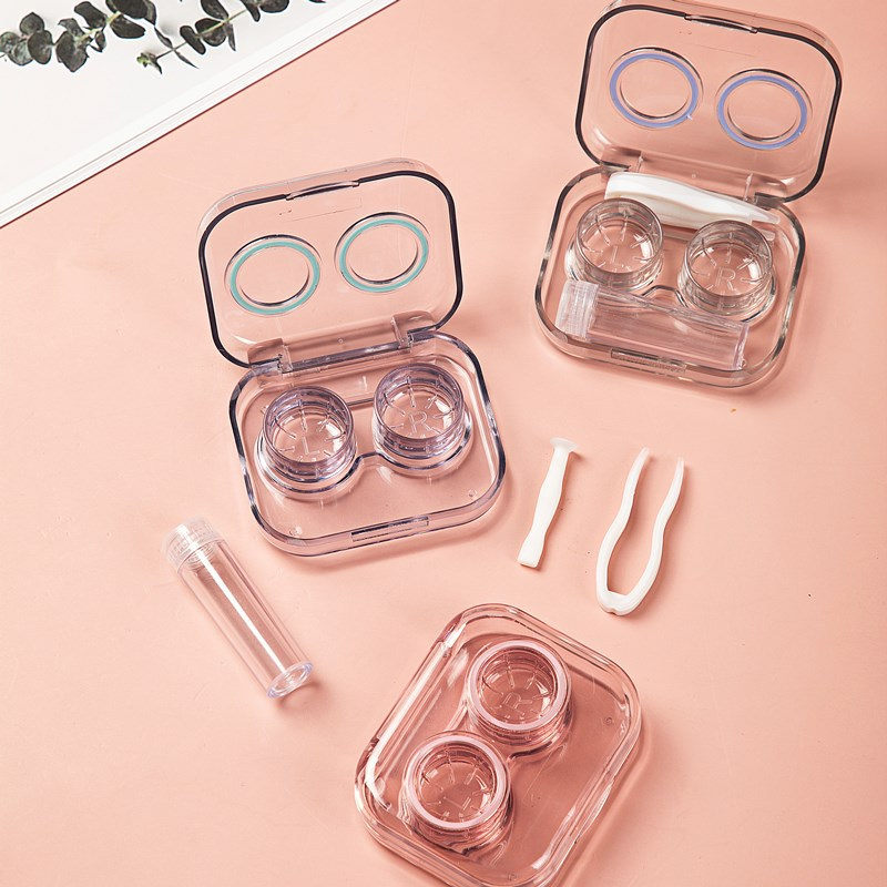 ❤ RATU ❤ Tempat Softlens Premium | Lens Case Soflen | Box Softlens | Lencase LensCase | 2in1 3in1 6in1| Mata Dus Putih