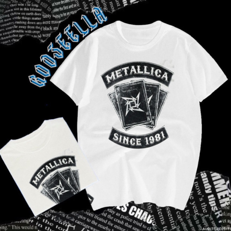 GODZBRAND | BOOTLEG | KAOS BAND METAL LICA | READY UKURAN BIG SIZE