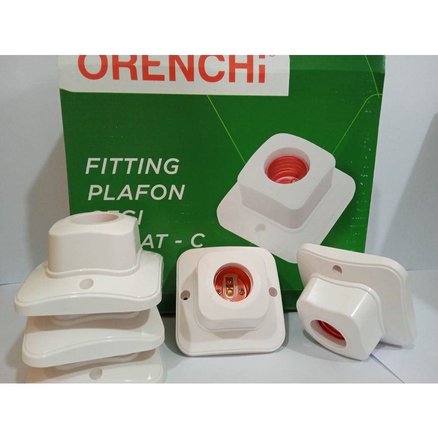 ORENCHI OR-203 Fitting Plafon Segi Empat / Segi 4 - SATUAN -