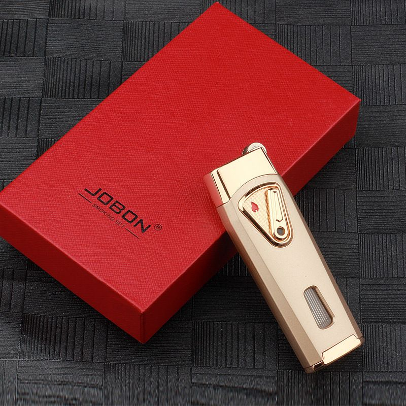 Mancis Korek Api Bara Las JOBON ZB856 Jet Torch Gas Lighter Gift