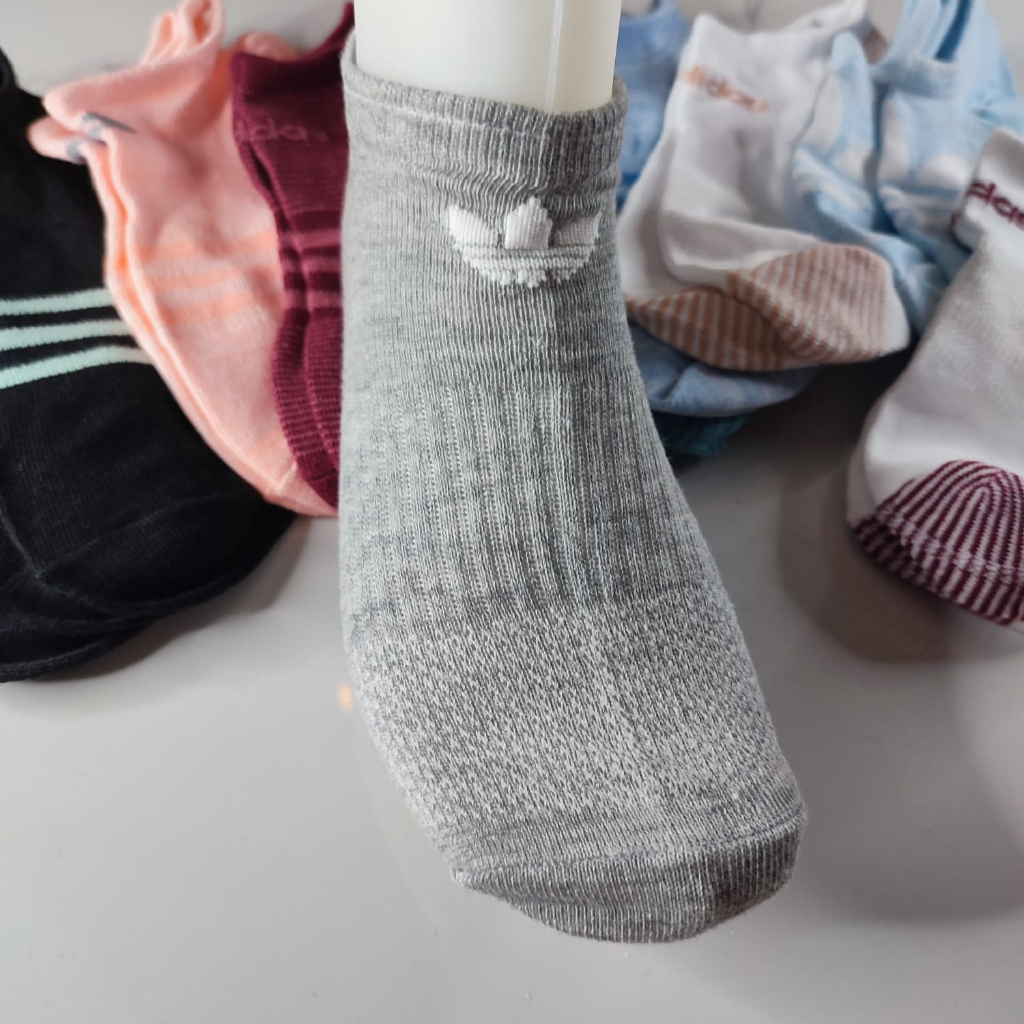 PROMO!!! Kaos Kaki Adidas Women SUPERLITE NO-SHOW Socks POLOS STRIPE