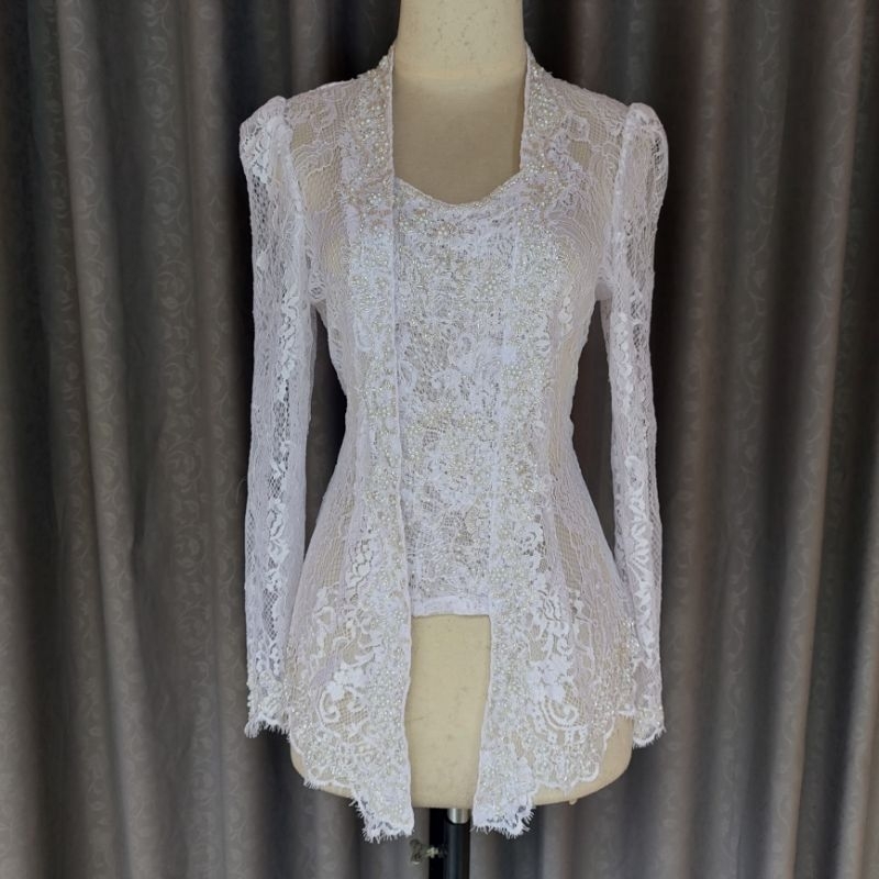 kebaya modern kebaya kutu baru kebaya bali tangan kerut payet premium