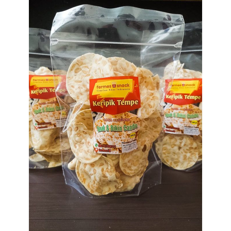 

Keripik Tempe gurih dan renyah cocok buat yang suka ngemil