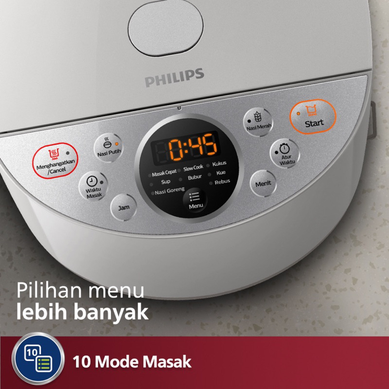 PHILIPS MAGICCOM RICE COOKER HD4515 / HD 4515 (1,8 Liter)