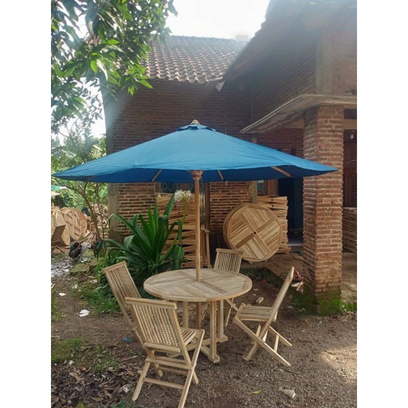 meja payung taman outdoor