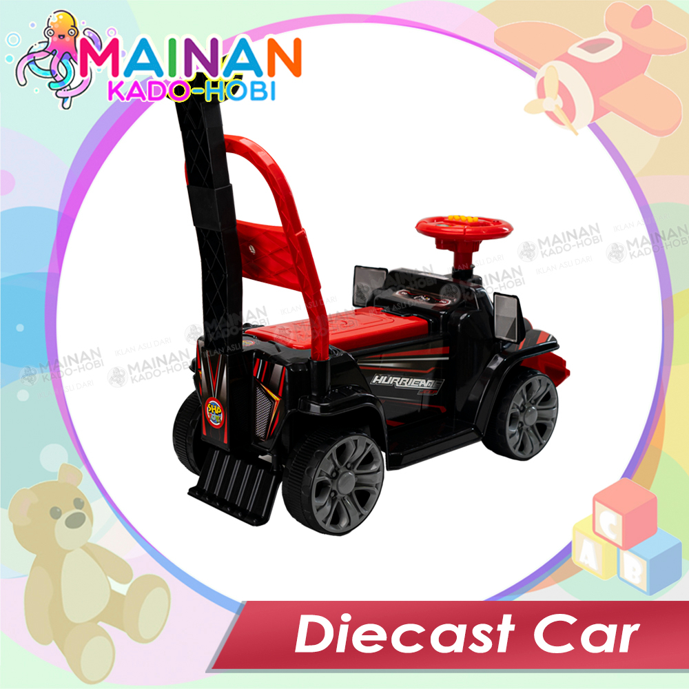 HADIAH MAINAN ANAK LAKI DIECAST DORONG RIDE ON SEPEDA CAR MOBIL JEEP PREMIUM