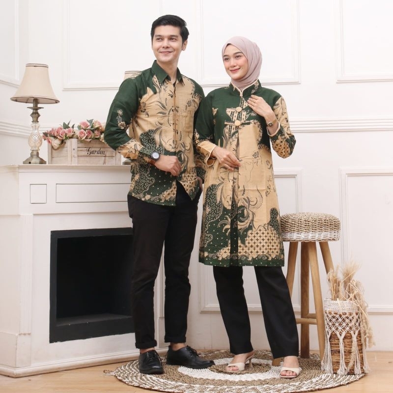 Batik Couple Baju Batik Couple Batik Couple Modern Tunik Batik Couple