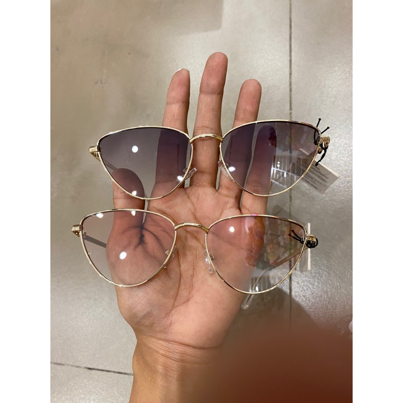 Cat Eye Metal Sunglasses