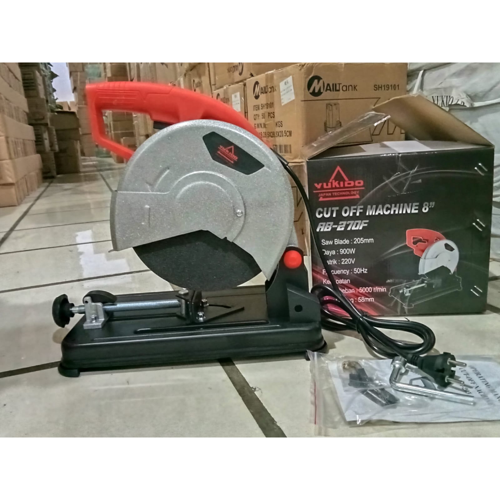 Mesin Potong Besi Cut Off Cutting Wheel 8 Inch 950 Watt 1.000Rpm Full Tangguh