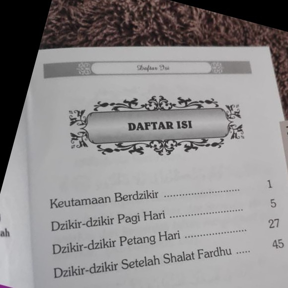 Dzikir Pagi &amp; Petang Dan Setelah Shalat Fardhu - Darul Haq