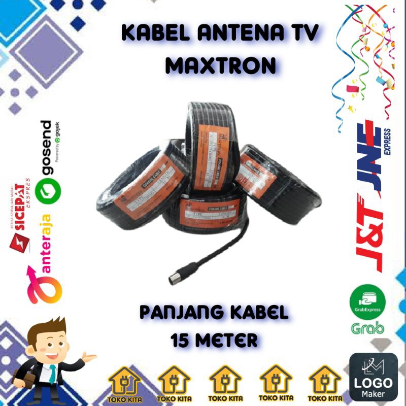 KABEL ANTENA TV MAXTRON 15 METER
