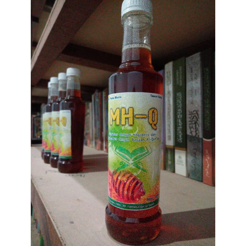 

Madu.MH.Q.(Madu Khataman Qur'an)100%.Murni. isi 350 ml.